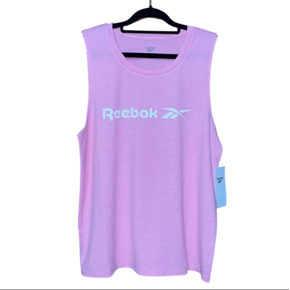 NWT Reebok Muscle Top - Mauve Heather - Size S
